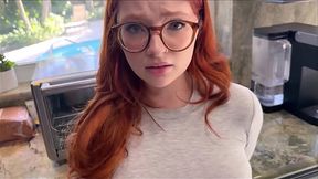 Redhead Stepsis Finds Her Pleasure - Naomi Hughes - Family Playtime - Alex Adams