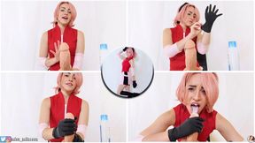 Medical Ninja Trainee's Handjob Extraction