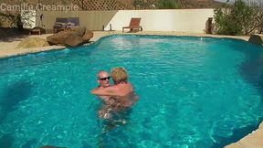 fucking in the swimming pool once again