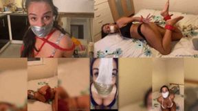 Tape bondage COMPILATION
