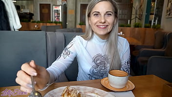 Letty Black gets electrified in a crowded cafe, hers for the taking'