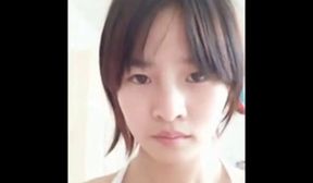Cute Chinese girl with big boobs