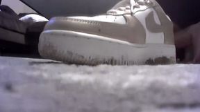POV: Stuck Inside Her Dirty Nike Air Max Gym Shoes After a Sweaty Workout (Night Vision Mode)