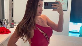 naughty boy from the gym saw me working out, agreed to fuck me and shoot