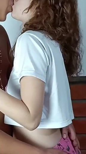 Come on Step Sister, Stop Doing Those Things on the Computer and Better Give Me a Good Blowjob