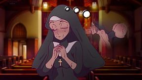 Praying Nun Reveals Massive Black Dick&#x1F346;: Hentai,Cartoon XXX