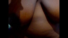 Nice Ebony Girl with Big Tits and Big Ass
