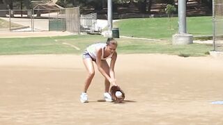 Baseball girls wollen vom Trainer gebumst werden