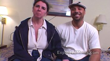 Mom gets Busted open by a BBC in Interracial Mature Video