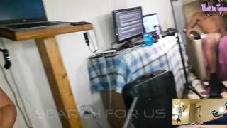 Thot into Texas - Hispanic Interracial bareback Fucks Jamaican