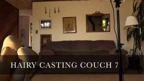 4k - Hairy Casting Couch with Coral Summers