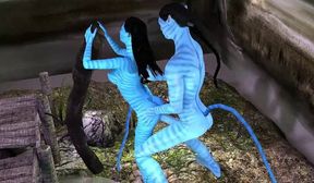 3D Toon - Blue Alians have Sex - Facial Cumshot - WWW.3DPLAY.ME - 3D Hentai