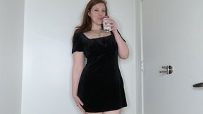 Burping in My Sexy Little Black Dress for You WMV