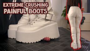 Her Sister's Secret&#x1F92B; Obsession: Squeezing Dicks into Tight Boots for a Fierce Foot Domination Fantasy