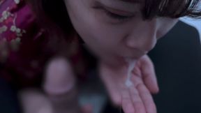 Cosplayer Succumbs In A Hot Blowjob Session