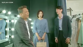 Japanese Wife's XXX Photo Shoot, Cuckold Fetish Fulfilled, Fucking in Front of Husband by Dominant Boss