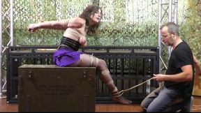 The Live Files - Little Red Girl in an extreme Predicament Bondage Presentation - Part 2 mp4