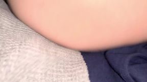 Stepdad gets down with stepdaughter's BF for Halloween, POV close-up