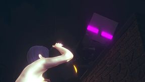 got an ender girl in my back yard - minecraft hentai parody
