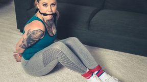 2014 Barbra in Gym Wear Bondage Workout
