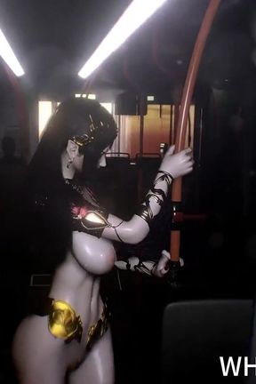 3D Cosplay Super Model Naked Her Huge Boobs Got Her Wet Pussy Fucked so Hard