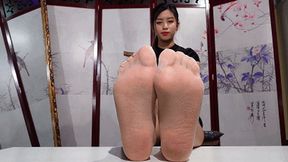 New Sexy asia xuans`s foot sex foot sock2 4K