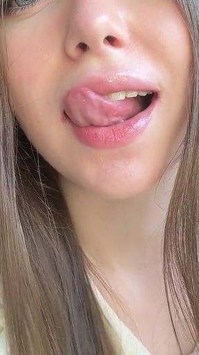 Naughty Maid Sucks a Dildo and Shows off Her Perfect Body - Solo Tease & Dirty Talk