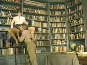 Kinky librarian Bridgette is going naughty and dirty at work