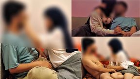 Hijab Girl Shocked!!! Because of Her Step Brother's Big Cock!