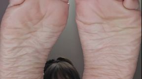 Step mom checked your internet search history and discovers that you like stinky feet She decides to smother you with hers until you get sick of it and never want to see them again You end up loving it and getting hard & she makes you stroke