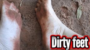 Dirty and sensual feet
