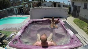 Dayanara Hot Tub POV 4