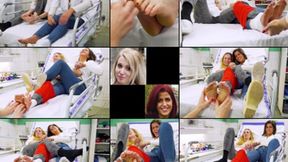 Jade and Deborah Tickle Clinic Experiment (in HD 1920X1080)