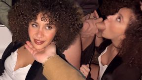 YOUNG TROIA craves dick&#x1F32D;, HUSBAND cuck},{ SCOPES HER WITH A STRANGER in car!