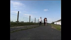 Double Hard Penetration with Cumshot in Mouth for Young Blonde Vintage