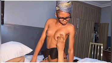 Horny Petite fucked like a Whore to get house rent paid