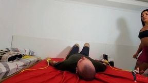 Farting, by PocaH and slave Rebbit, (cam by Manu) FULL HD