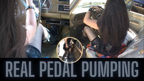 Goth Fishnets Boots Hard Starting 74' Plymouth Scamp