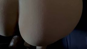 Girl's First Black Cock Experience: Bareback with BDSM Elements