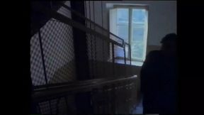 Dusty Threesomes: Gorgeous Slut Gagged & Double Penetrated by Man & Transman
