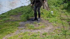 VERY MUDDY BOOTS FOR YOU TO CLEAN - Mobile version