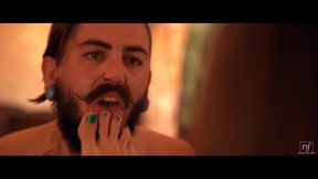 Alt babe Silvia Rubi is satisfied by a bearded hipster stud