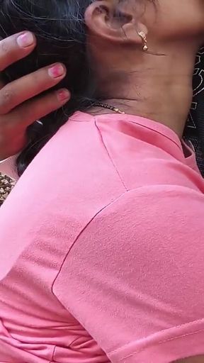 Captivating moment from &quot;Fast time college girl and boy coming forest and fucking tight young pussy - Desi girl Sex in&quot;