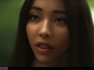 AI MANGA - Jealous Stalker Masturbates To Gals Having Vehement Sex
