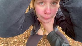 sex date in the forest - tied up and fucked!