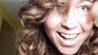 REAL CHEATING ORGASM for Maelle RIDES on his PENIS at