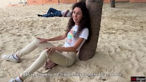 Beach Cuckold: Stripped, Displayed Then Pounded In Hotel