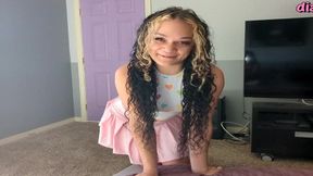 kiki cali busts you jerking your big dick joi
