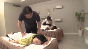 Rinka Natsume&#039;s Thick Asian Ass Rubbed Down in HD Uncensored Massage