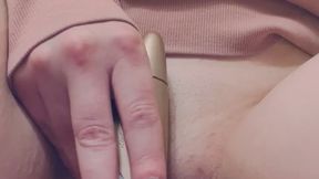 Quick Orgasm In The Bathroom